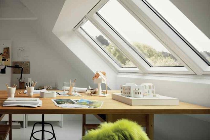 Dachfenster -Dachgeschoss