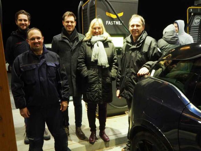 Hochmoderne Ladestation für Elektrofahrzeuge