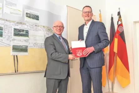 Innenminister Michael Ebling - Bürgermeister Jörg Haseneier