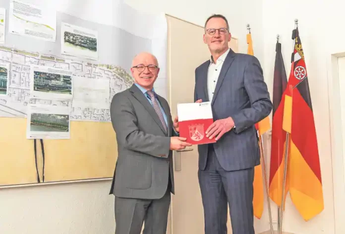 Innenminister Michael Ebling - Bürgermeister Jörg Haseneier