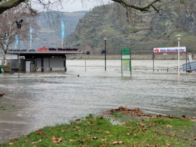 Hochwasser am Mittelrhein
