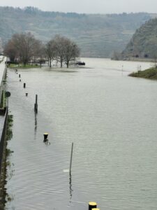Hochwasser am Mittelrhein