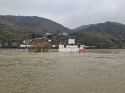 Hochwasser am Mittelrhein
