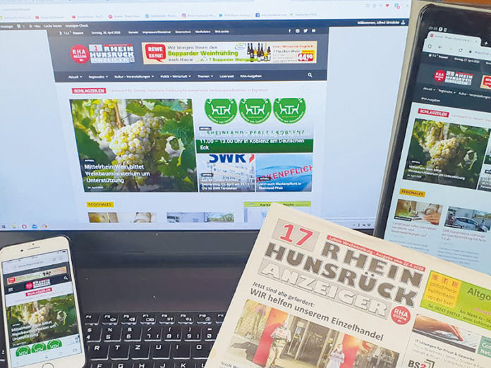 RHA online auf allen Plattformen